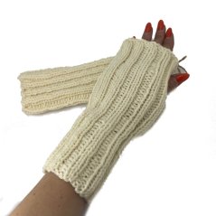 Návleky na ruce ručně pletené