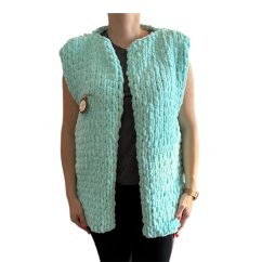 Ručně pletená vesta