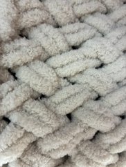 Deka ručně pletená na jednolůžko