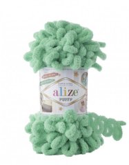 Puffy pletení bez jehlic/háčku