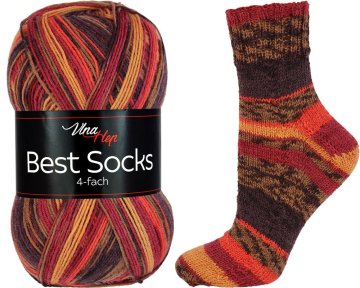 Vlna-Hep Best Sock 4-fach