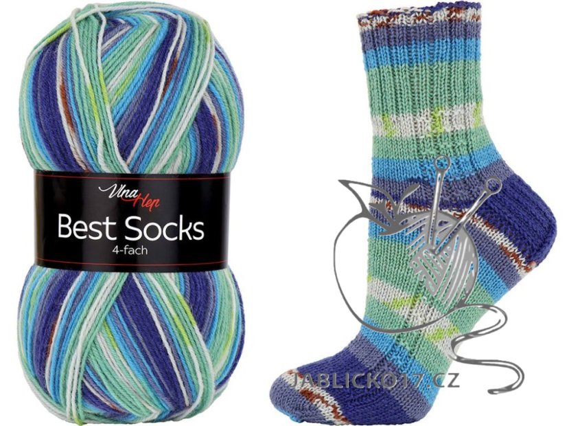 Best socks 4-fach Vlna-Hep