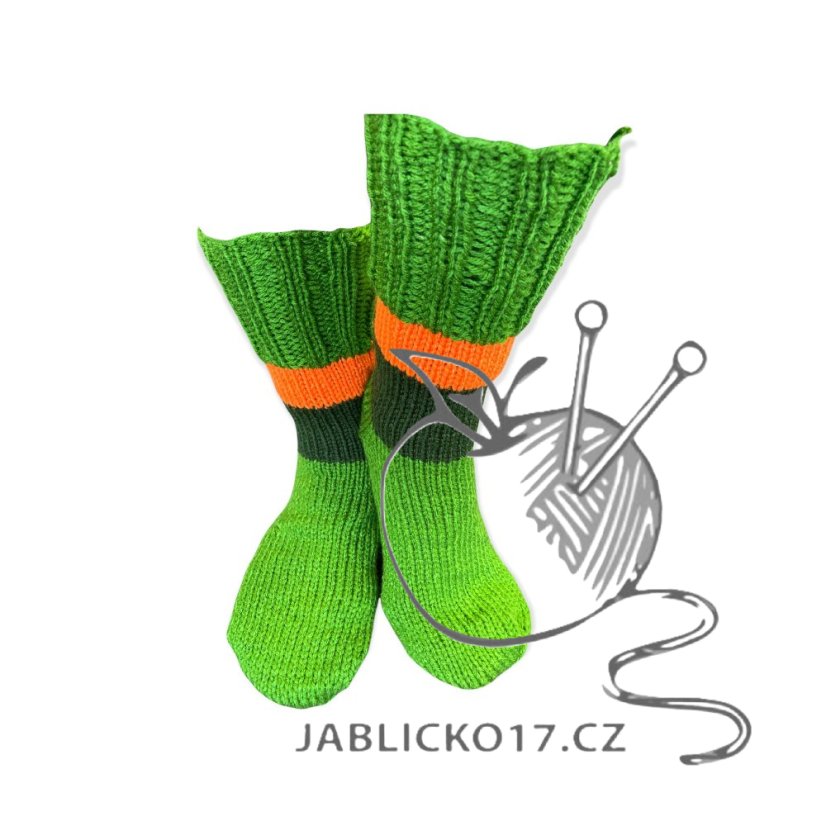 Ručně pletené ponožky na míru