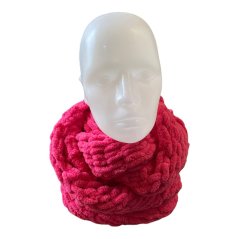 Nákrčník ručně pletený omotání na 2x