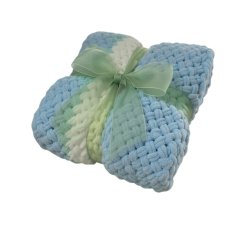 Deka ručně pletená cca 55x80 cm