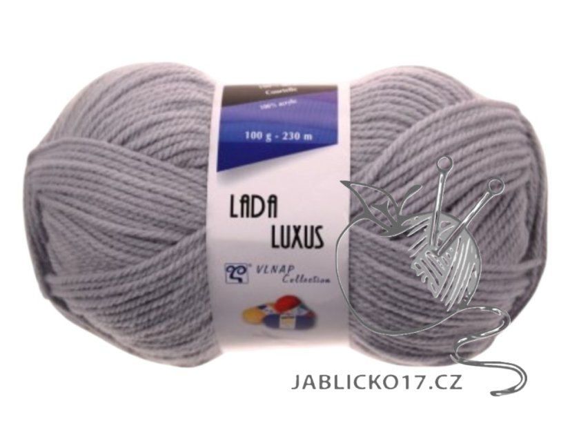 Lada luxus šedá