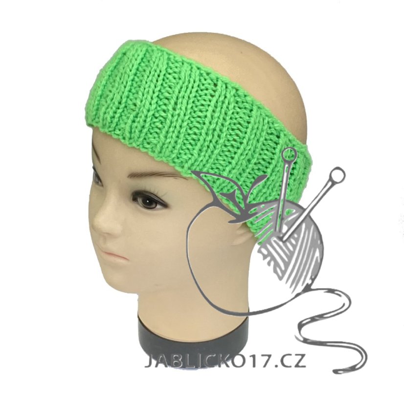 Čelenka ručně pletená Čelenka ručně pletená