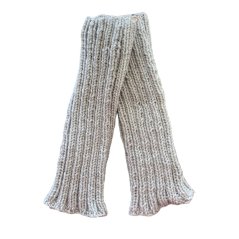 Návleky na nohy ručně pletené