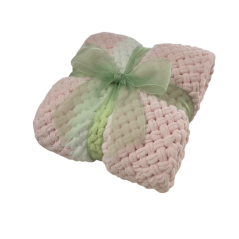 Deka ručně pletená cca 55x80 cm