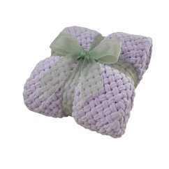 Deka ručně pletená cca 55x80 cm