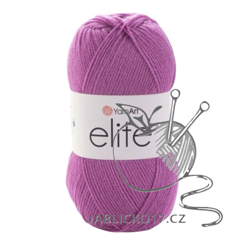 Elite - YarnArt  malinovo fialová 849
