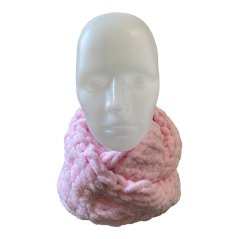 Nákrčník ručně pletený omotání na 2x