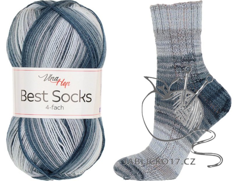 Best socks 4-fach Vlna-Hep