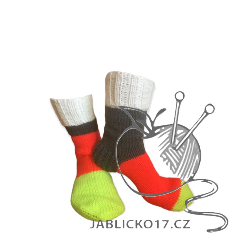 Ručně pletené ponožky na míru