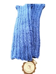 Návleky na nohy ručně pletené