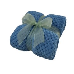 Deka ručně pletená cca 55x80 cm