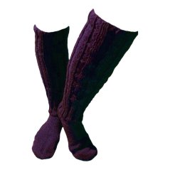 Ručně pletené podkolenky na míru