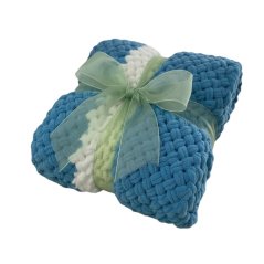 Deka ručně pletená cca 55x80 cm