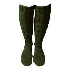 Ručně pletené podkolenky na míru