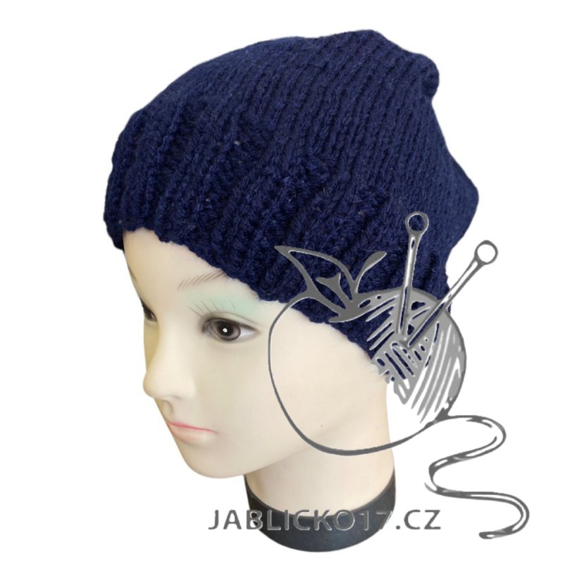 Čepice ručně pletená