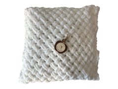 Polštářky 40x40 cm ručně pletené