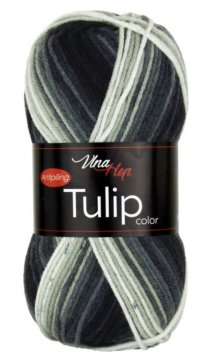 Pletací a háčkovací příze Tulip color, samovzorovací