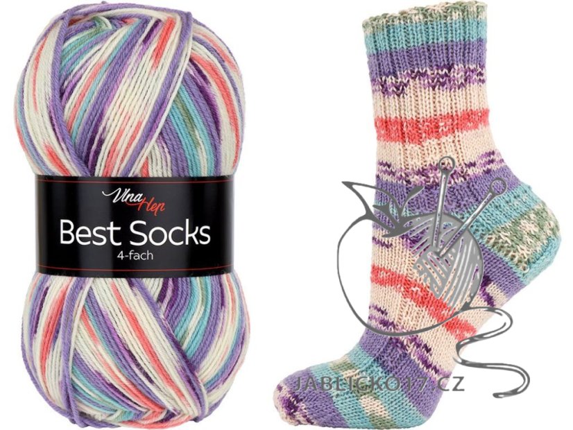 Best socks 4-fach Vlna-Hep