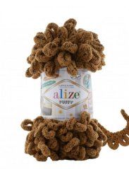 Puffy pletení bez jehlic/háčku